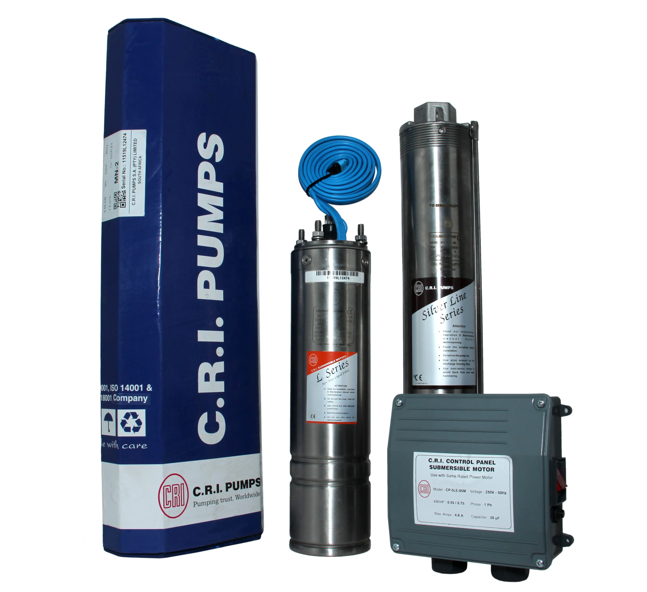 CRI Pumps 4″ (Inch) Mini Kit Series - MK 4 - 0.55 kW