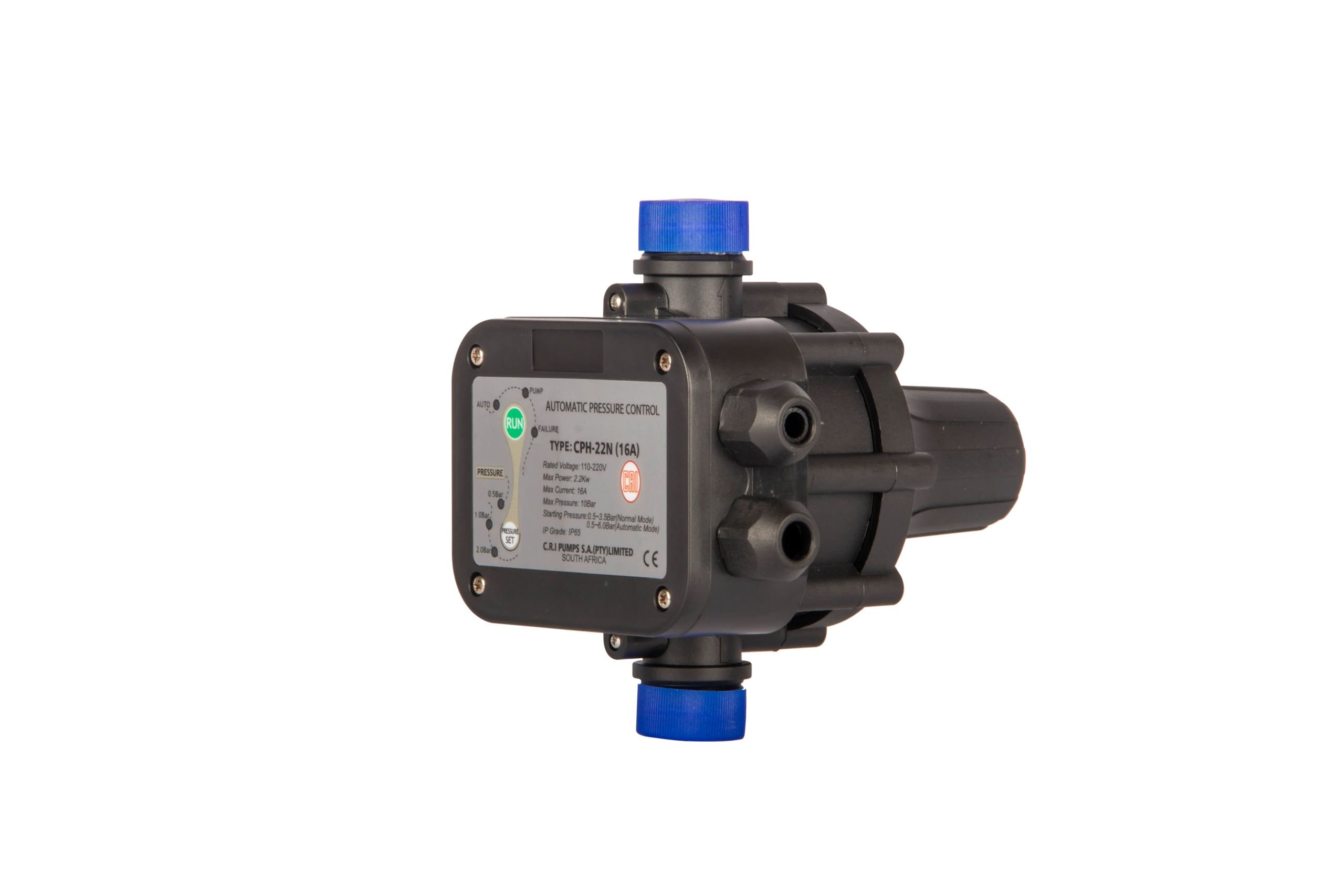 CRI Pumps Electronic Pressure Switch 16A- Horizontal - CPH-22